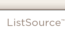 ListSource - The standard in direct marketing list generation